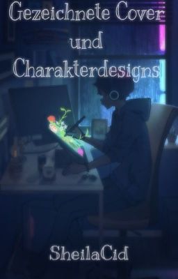 Gezeichnete Cover und Charakterdesigns