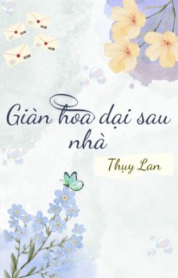 Giàn hoa dại sau nhà