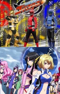 Go buster x cross ange(the spy hero of the two world)