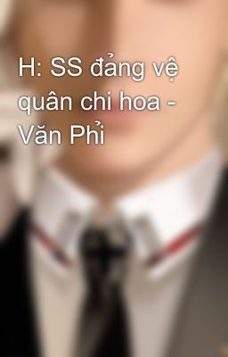 H: SS đảng vệ quân chi hoa - Văn Phỉ