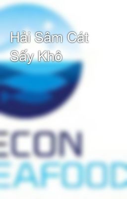 Hải Sâm Cát Sấy Khô