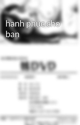 hanh phuc cho ban
