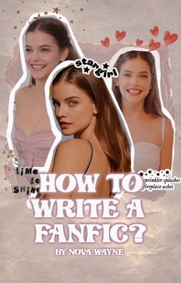 How to write a fanfic? 