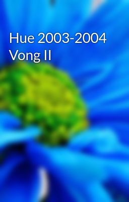 Hue 2003-2004 Vong II