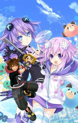 Hyper Dimension Neptunia: The Warrior Of Light (Male Sora Reader)