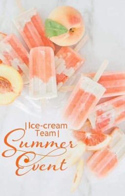 |Ice-cream team| Summer event