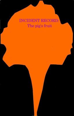 INCIDENT RECORD: The pig's fruit.