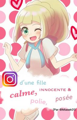 Instagram d'une fille calme, polie, innocente et posée