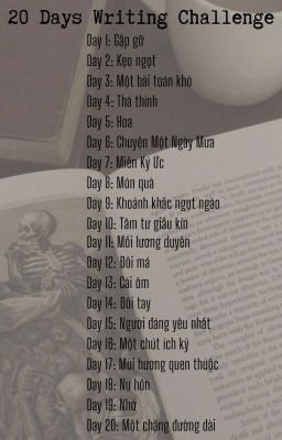● JJK ○ 20 Days Writing Challenge
