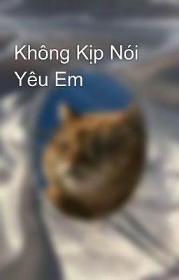 Không Kịp Nói Yêu Em