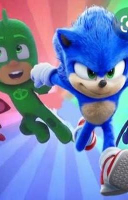 la navidad de sonic y los pj masks 