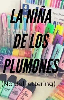 La niña de los plumones: No del lettering :(