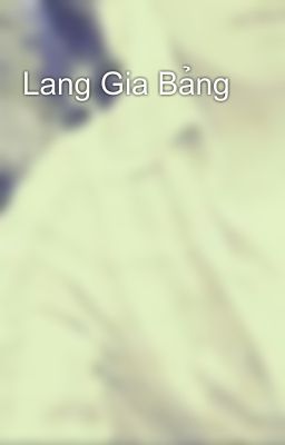 Lang Gia Bảng