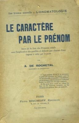 Les caractères en fonction des prénoms (fille)