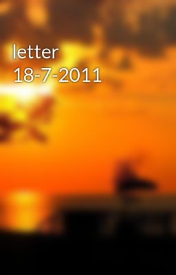 letter 18-7-2011