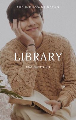 library; Kim Taehyung