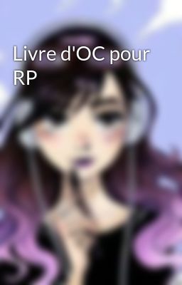 Livre d'OC pour RP