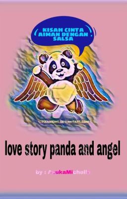 Love Story Panda And Angel