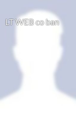 LT WEB co ban
