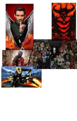 Lucifer(Cw),Ghost rider y Dantes Infernó en el mundo los Creppypastas