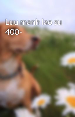 Luu manh lao su 400-