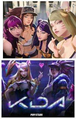 Male reader x K/da(League of Legends) 