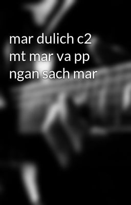 mar dulich c2 mt mar va pp ngan sach mar