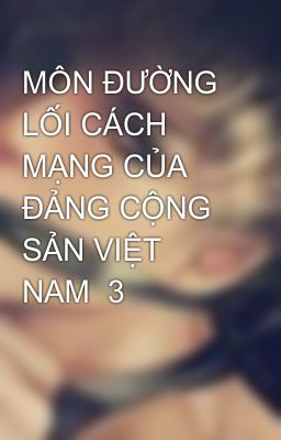 MÔN ĐƯỜNG LỐI CÁCH MẠNG CỦA ĐẢNG CỘNG SẢN VIỆT NAM  3