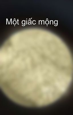 Một giấc mộng