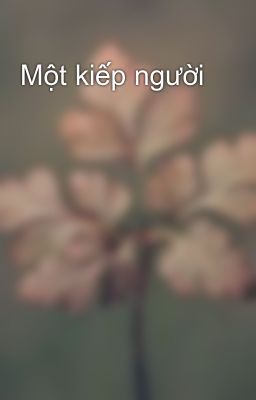 Một kiếp người 