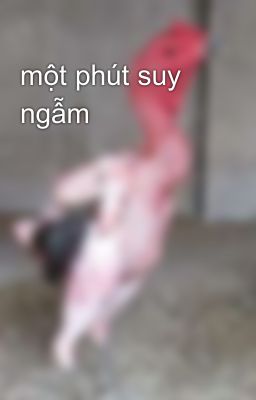 một phút suy ngẫm