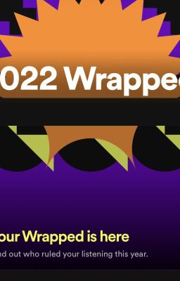 My Spotify 2022 Wrapped! (not a BakuBook, my fellow Simps XD)