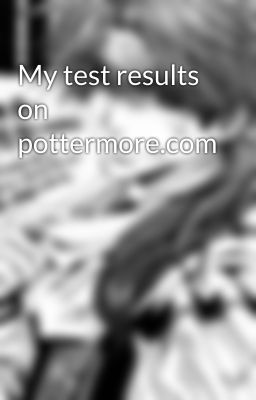 My test results on pottermore.com