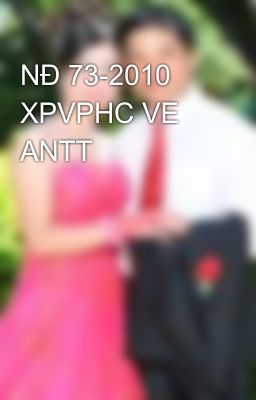 NĐ 73-2010 XPVPHC VE ANTT