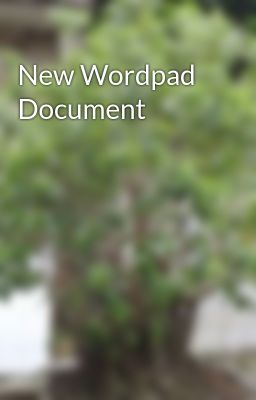 New Wordpad Document