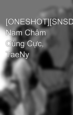 [ONESHOT][SNSD] Nam Châm Cùng Cực, TaeNy