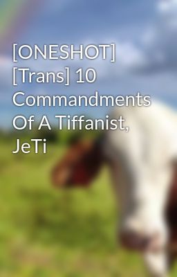 [ONESHOT] [Trans] 10 Commandments Of A Tiffanist, JeTi