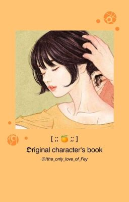   Original character's book.