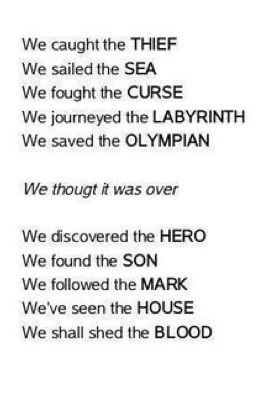 Percy Jackson and the Olympians & Heroes of Olympus All Prophecies