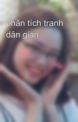 phân tích tranh dân gian