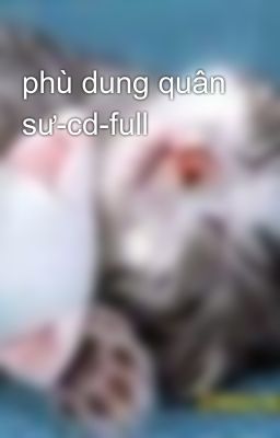 phù dung quân sư-cd-full