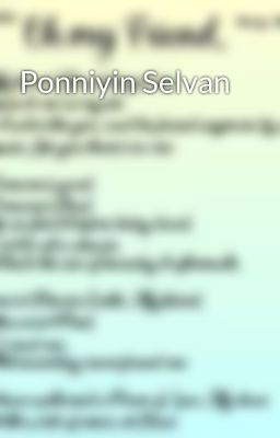 Ponniyin Selvan