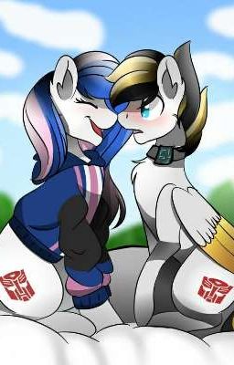 Ponyformers Academy bumblebee x arcee  (mlp version)