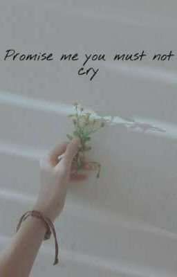 Promise me you must not cry