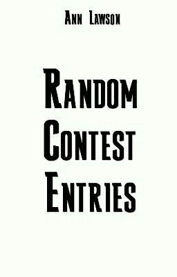 Random contest entries and stuff