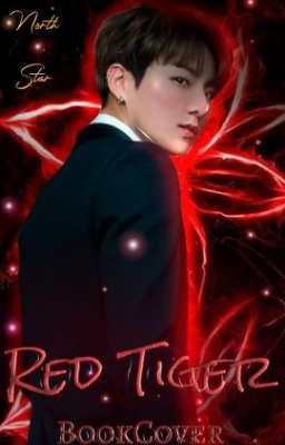 -RED  T I G E R BOOKCOVER- (O P E N)