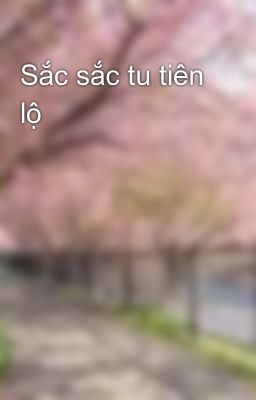 Sắc sắc tu tiên lộ