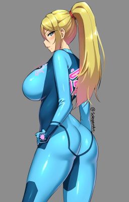 Samus Aran X Male Reader (Smash Brothers)