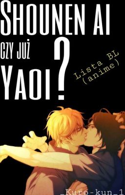 Shounen ai czy już Yaoi? (anime)