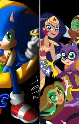 Sonic en Dc Super Hero Girls